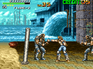 Undercover Cops box art for Super Famicom